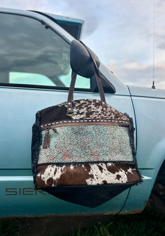 Myra Sea grass canvas Bag