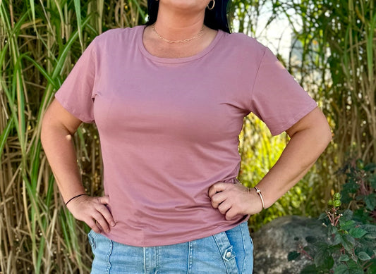 Basic Rose Plus Top