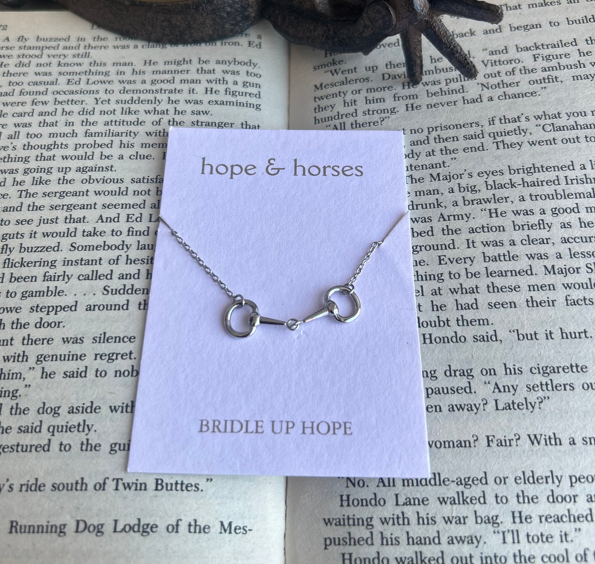 Bridle Up Hope Necklace