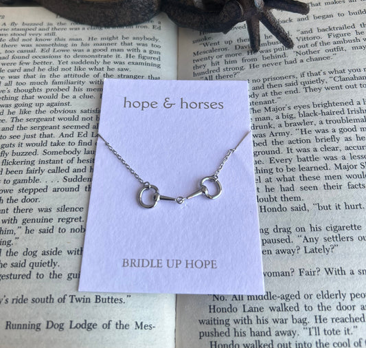 Bridle Up Hope Necklace