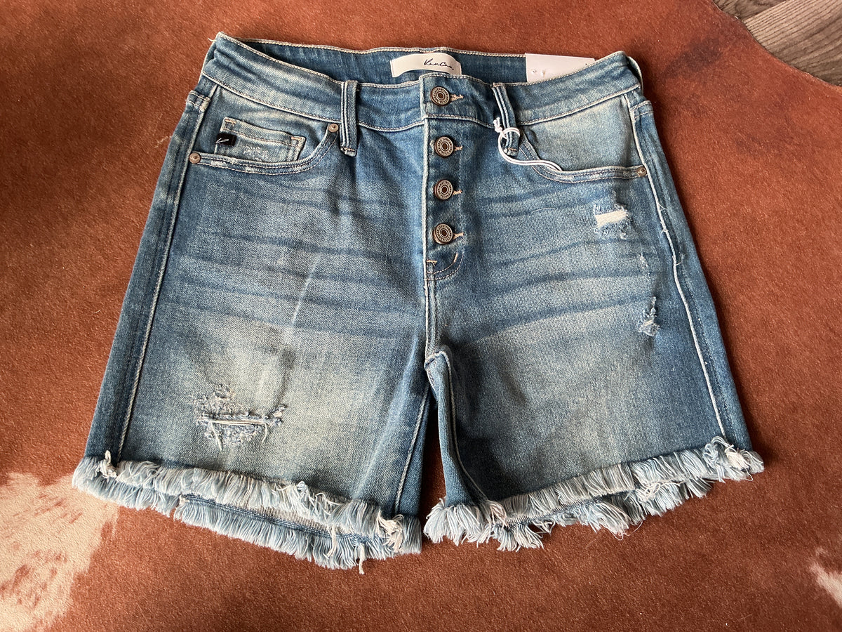 Charlee mr button up shorts