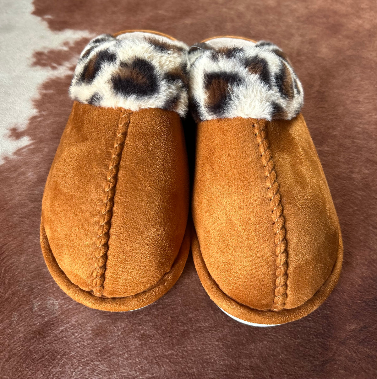 ANIMAL PRINT SLIPPER
