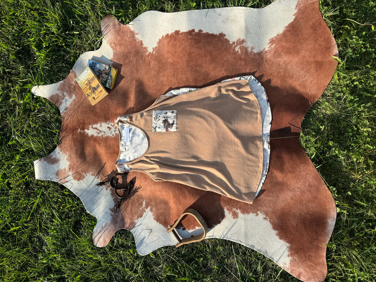 Delilah Cowboy Color Top