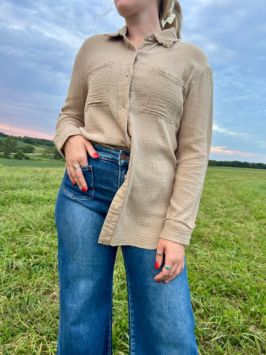 Desert Drift khaki shirt