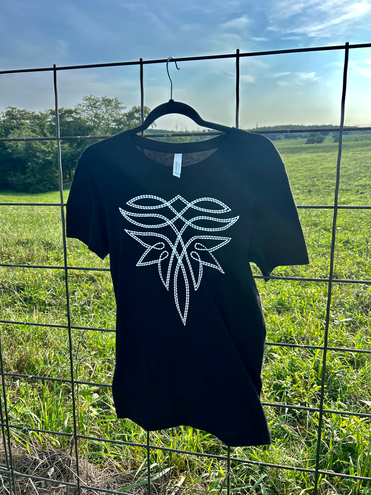 WESTERN BOOT STITCH TEE