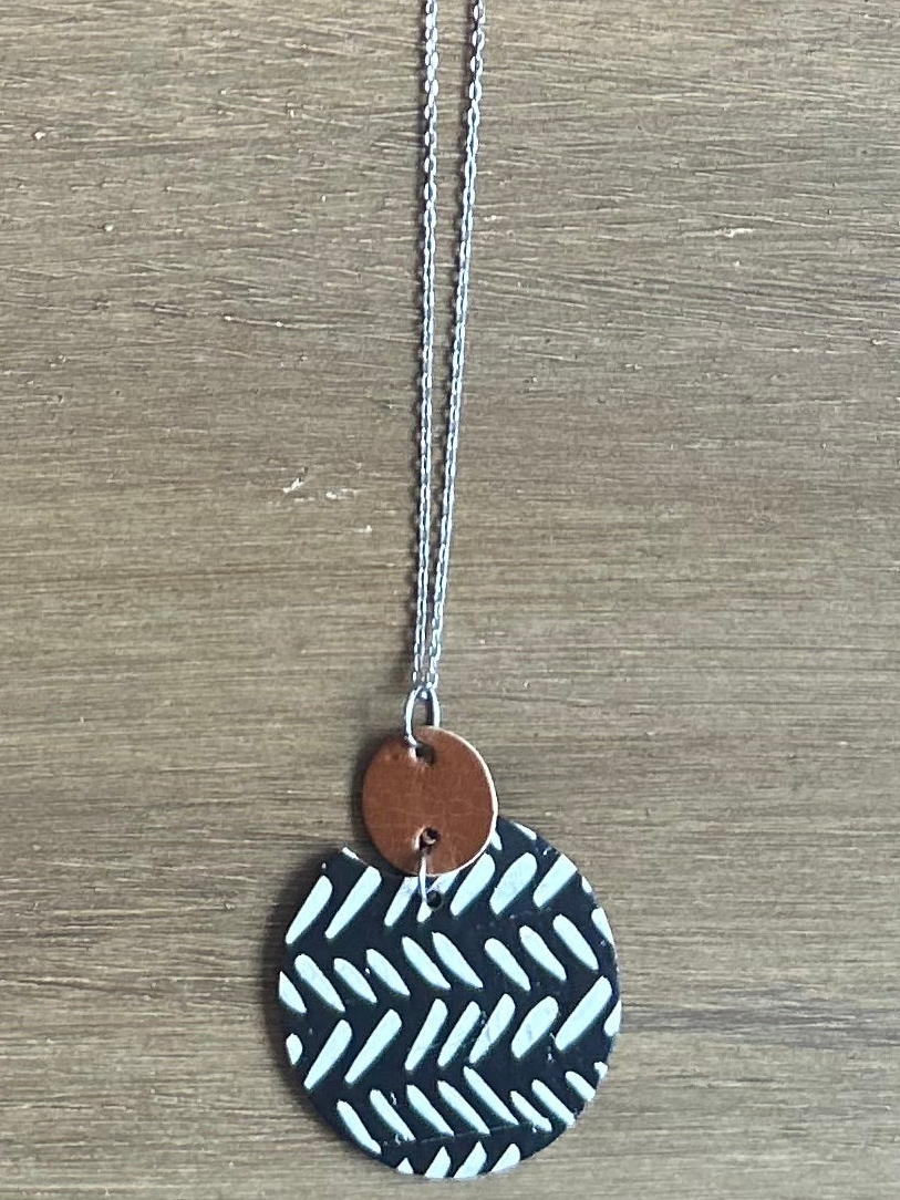 BOHO CHEVRON LONG NECKLACE
