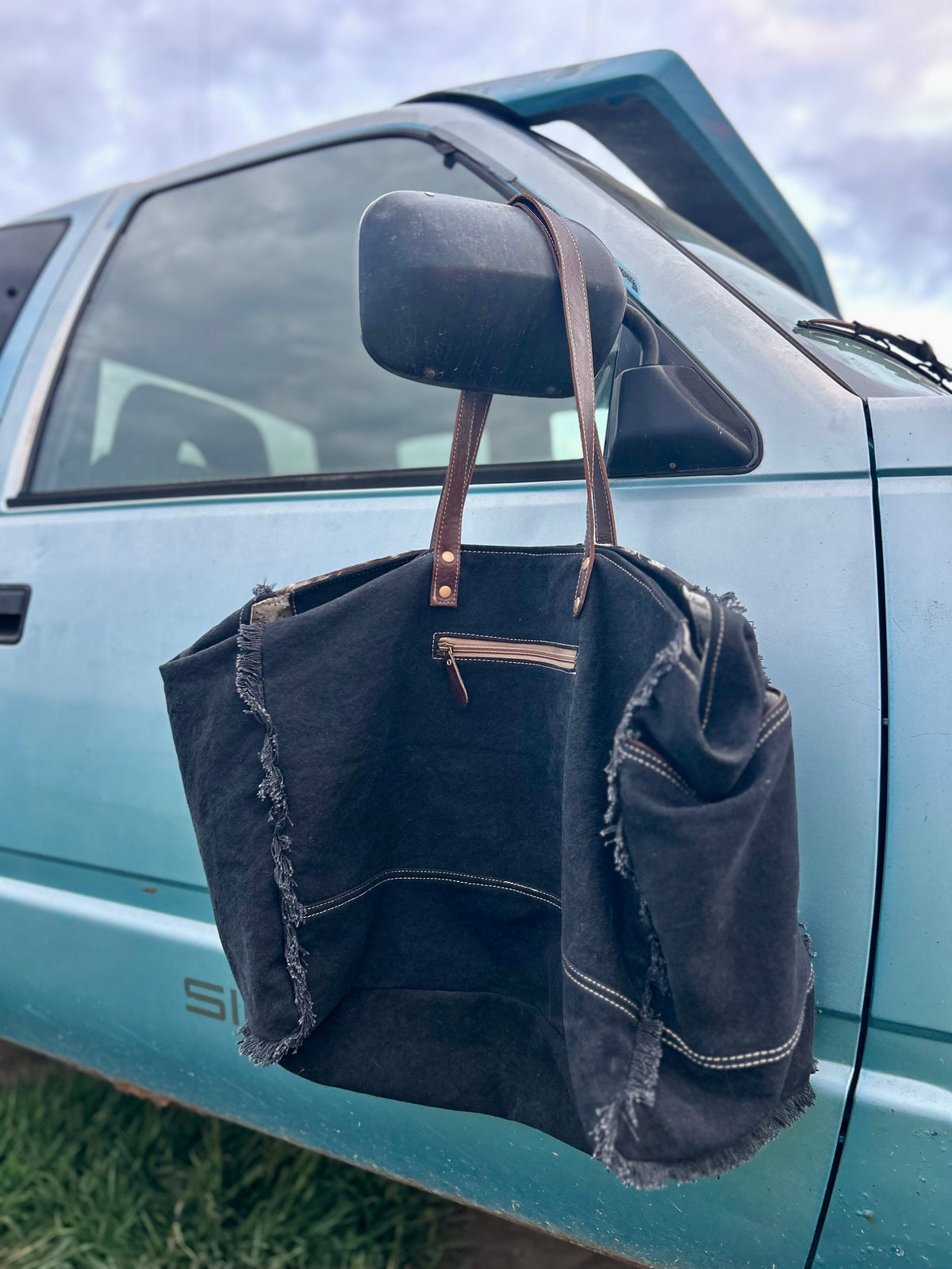 Myra Sea grass canvas Bag