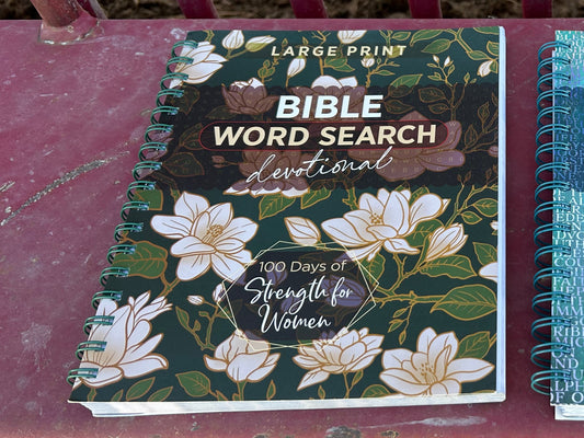 Bible Word Search 100 Days Strength for Women