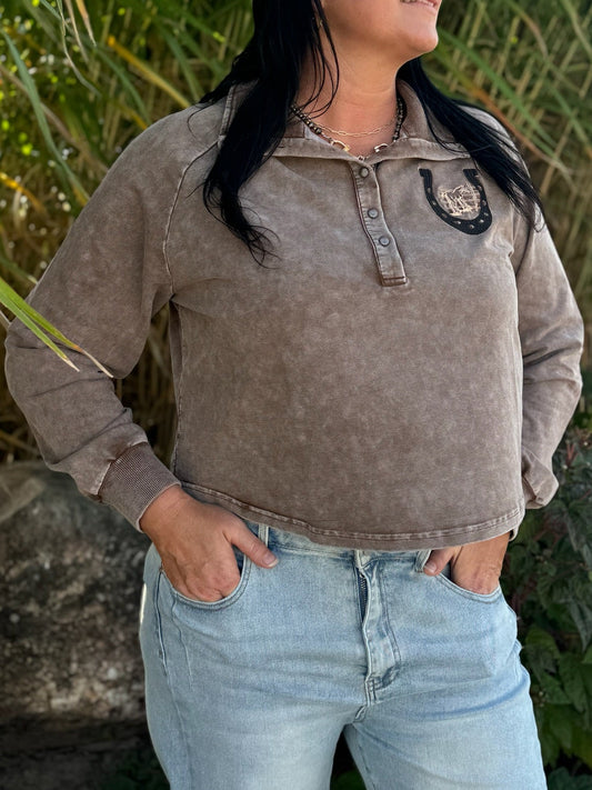 Rowel’ em Up Pullover