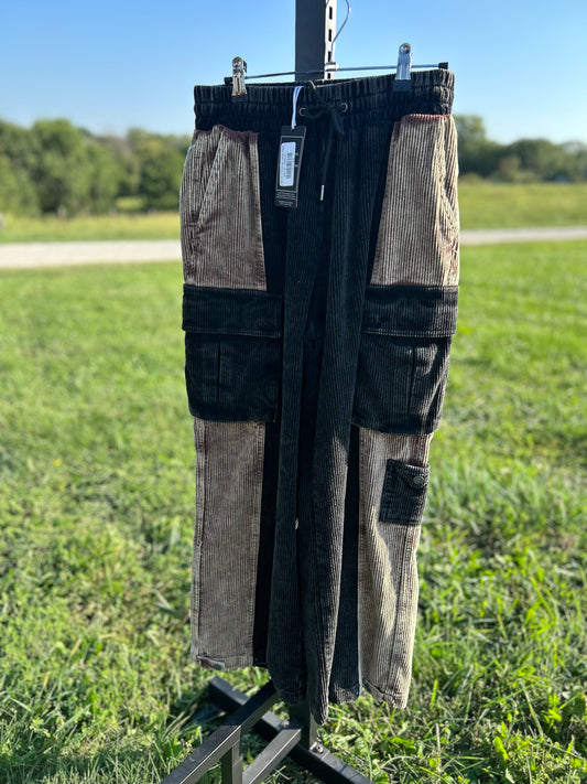 Chelsie Corduroy Cargo Pants