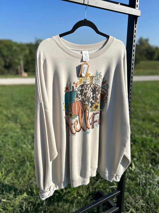 Hello Fall Vintage Sweatshirt