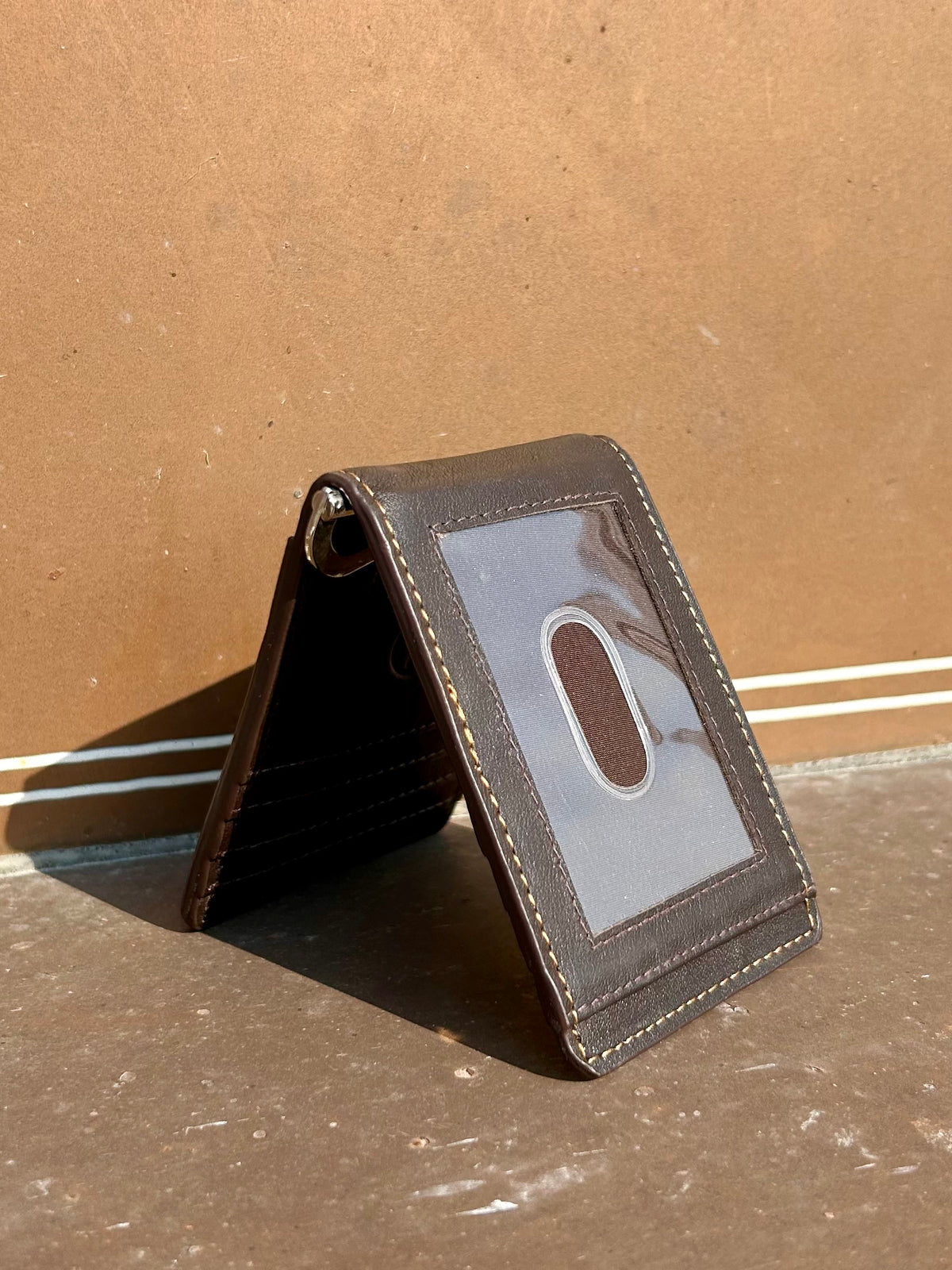 Monte Leather Money Clip