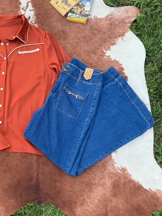 Satin Cinnamon Shirt