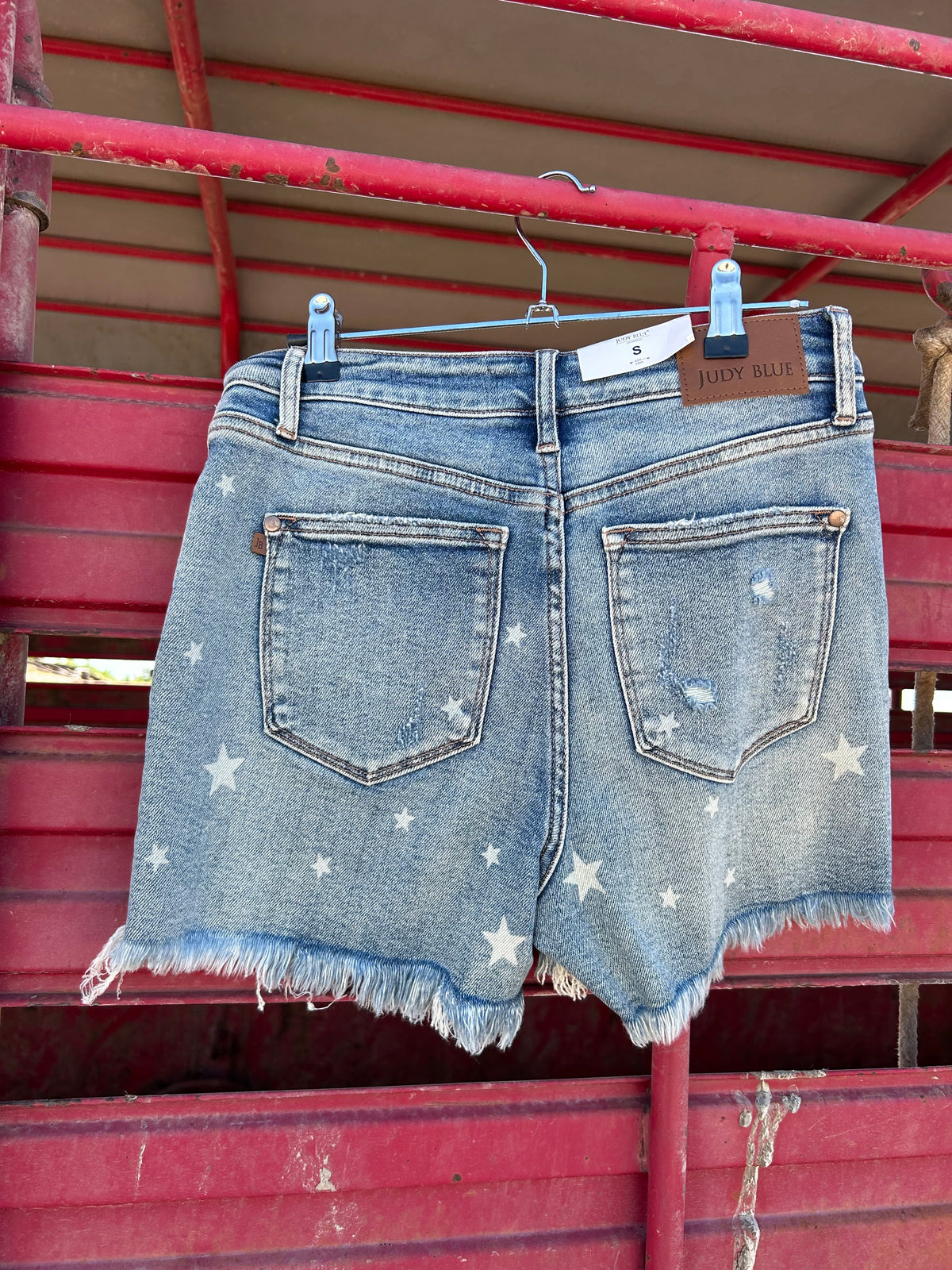 Liberty High waist cut off Short