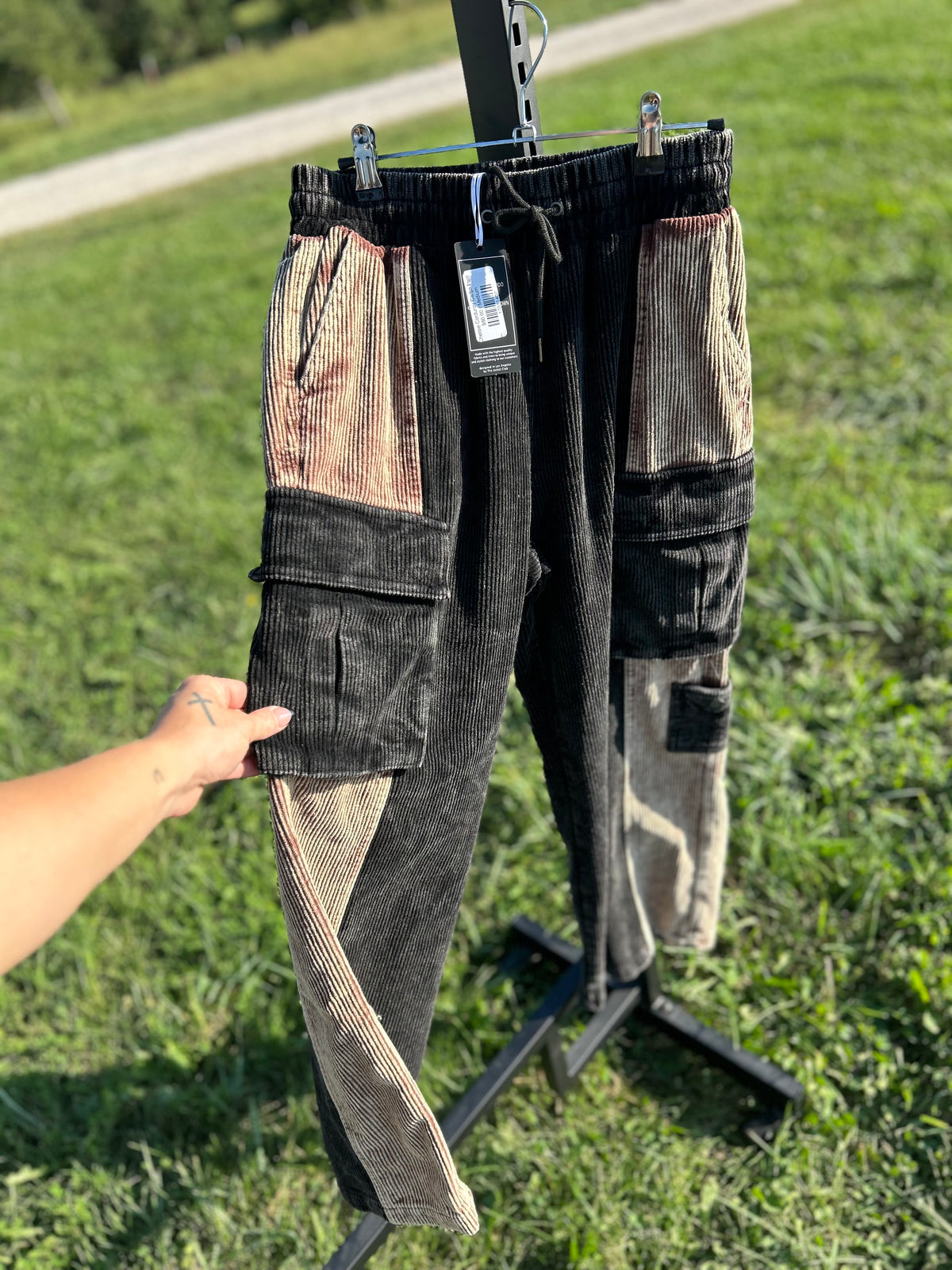 Chelsie Corduroy Cargo Pants