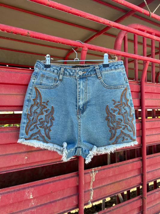 Conchita Boot Stitch Short