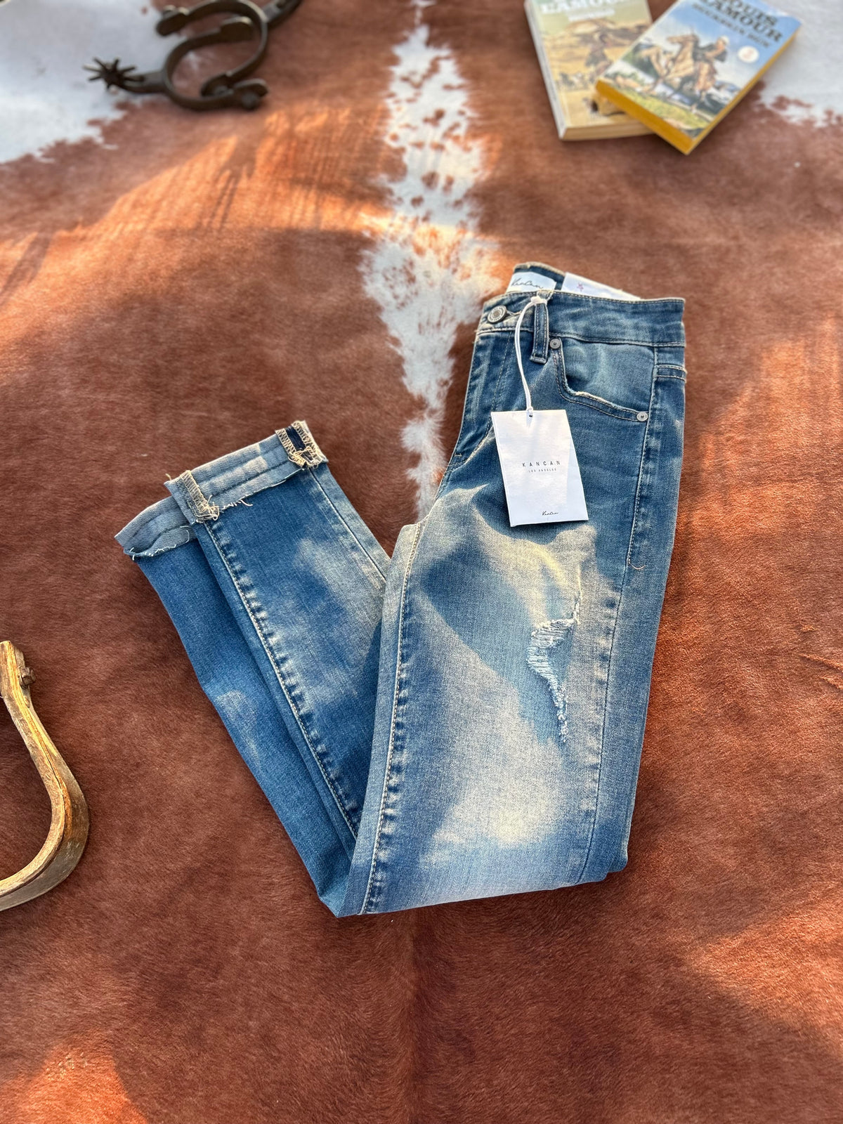 Aspen Mid Rise Skinny Jeans