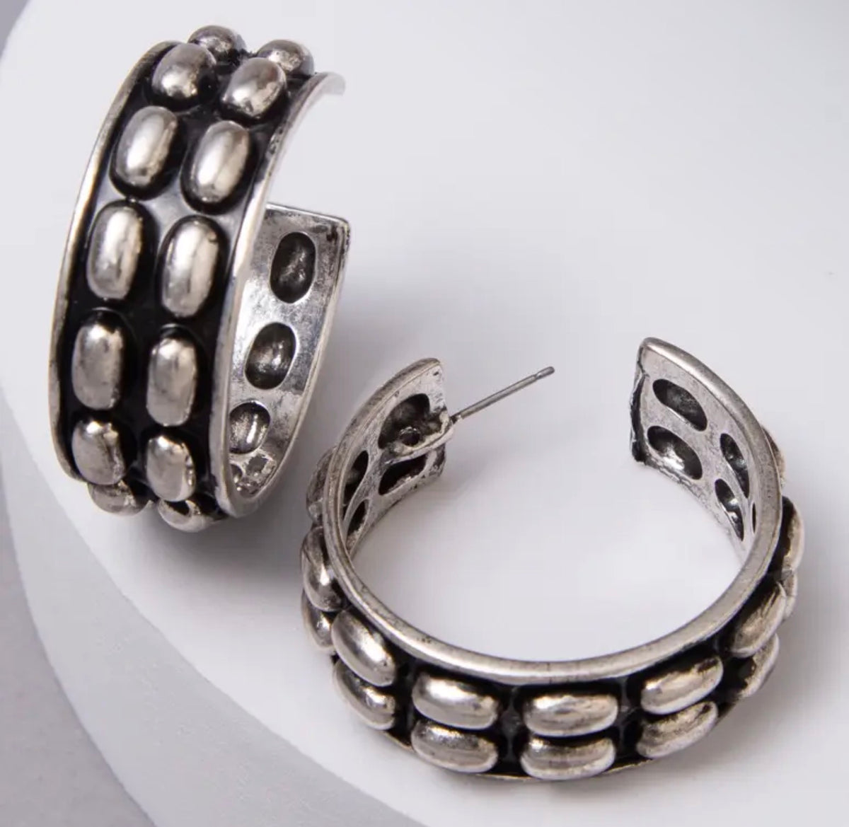 Western Emboss Alpine Hoops