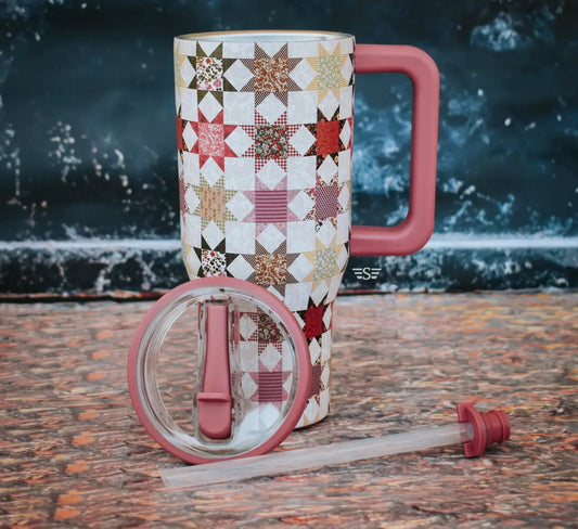Petals and Patchwork cup