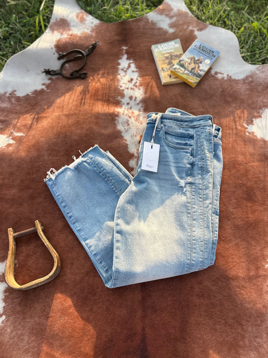 Salina Mid Rise Straight Jean