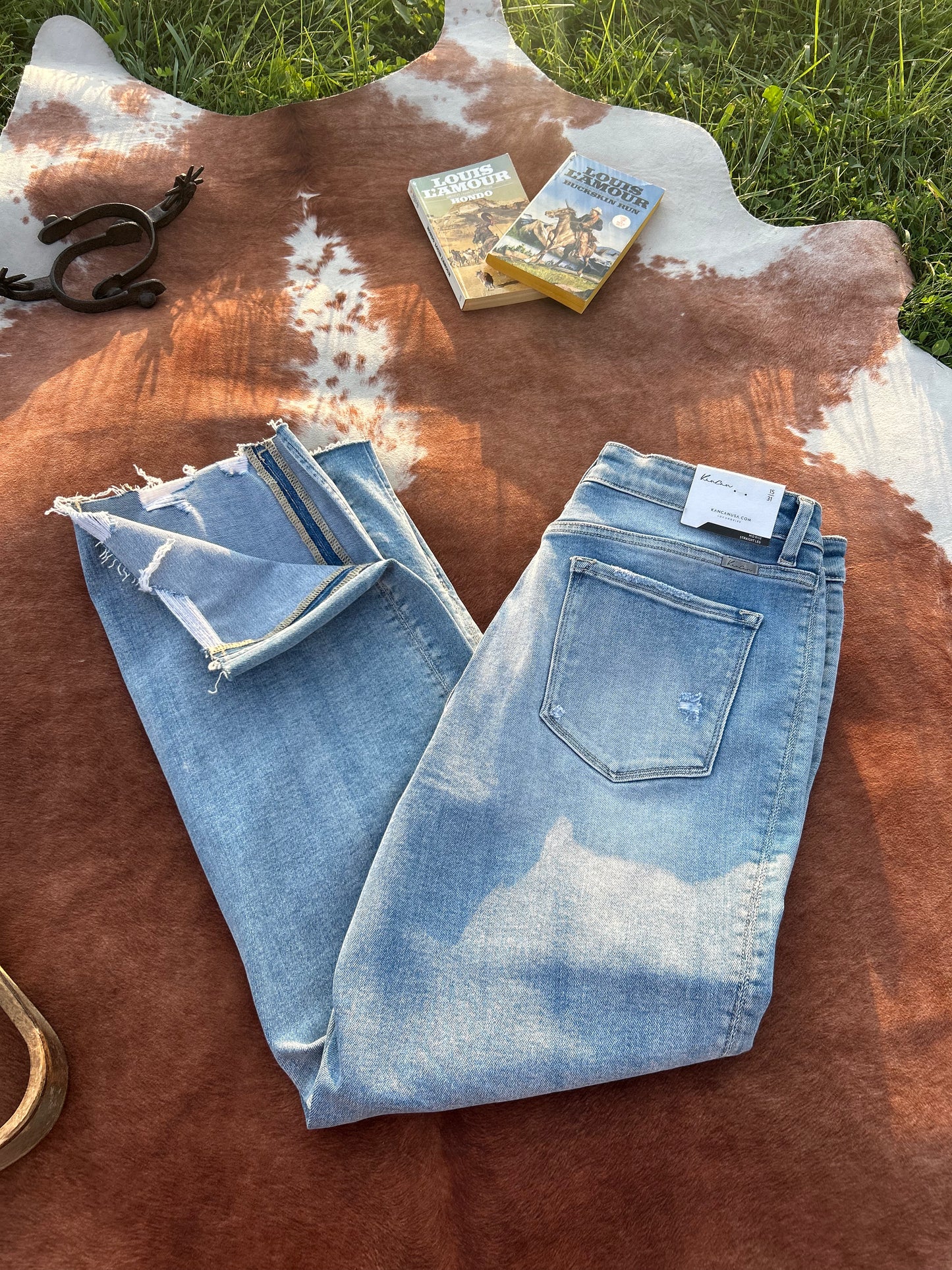 Salina Mid Rise Straight Jean